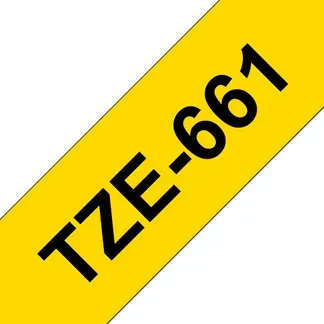 Brother TZE-661 Etiketten erstellendes Band TZ Brother TZE-661 Etiketten erstellendes Band TZ