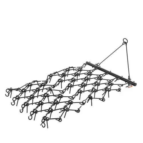 VEVOR Schleppegge, 2250x1140 mm, Kettenegge mit 69 scharfen Zähnen, geeignet für ATV- & UTV-Traktoren, für Bodenvorbereitung, Aussaat, Glättung von Landschaften & Pflege von Kiesauffahrten – Bild 9