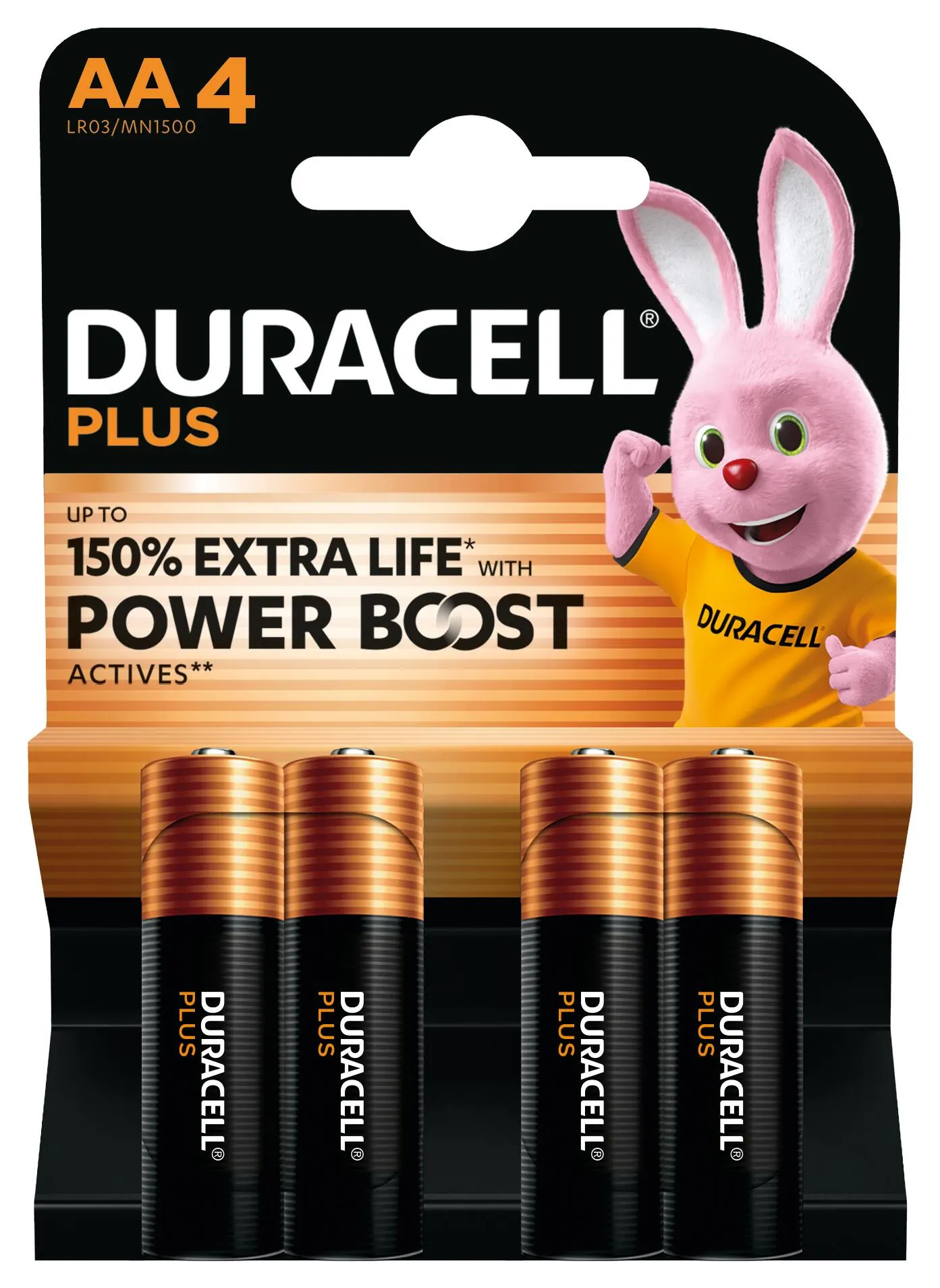 Duracell Plus Einwegbatterie AA Alkali Duracell Plus Einwegbatterie AA Alkali