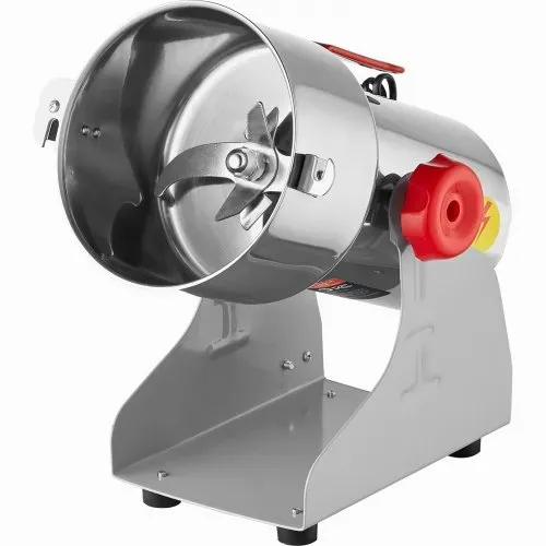 VEVOR 750g elektrische Getreidemühle, Hochgeschwindigkeits-Gewürzmühlen mit 2000 W, Pulverisiermaschine aus Edelstahl, für trockene Körner, Gewürze, Müsli, Kaffee, Mais, Pfeffer, Schwenktyp – Bild 10