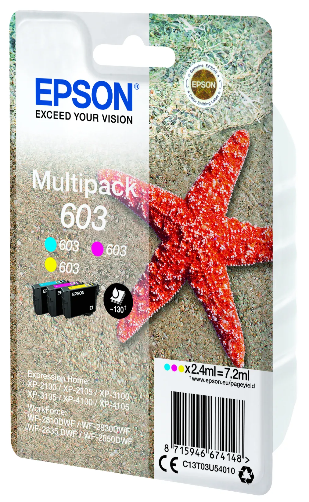 Epson Multipack 3-colours 603 Ink – Bild 2