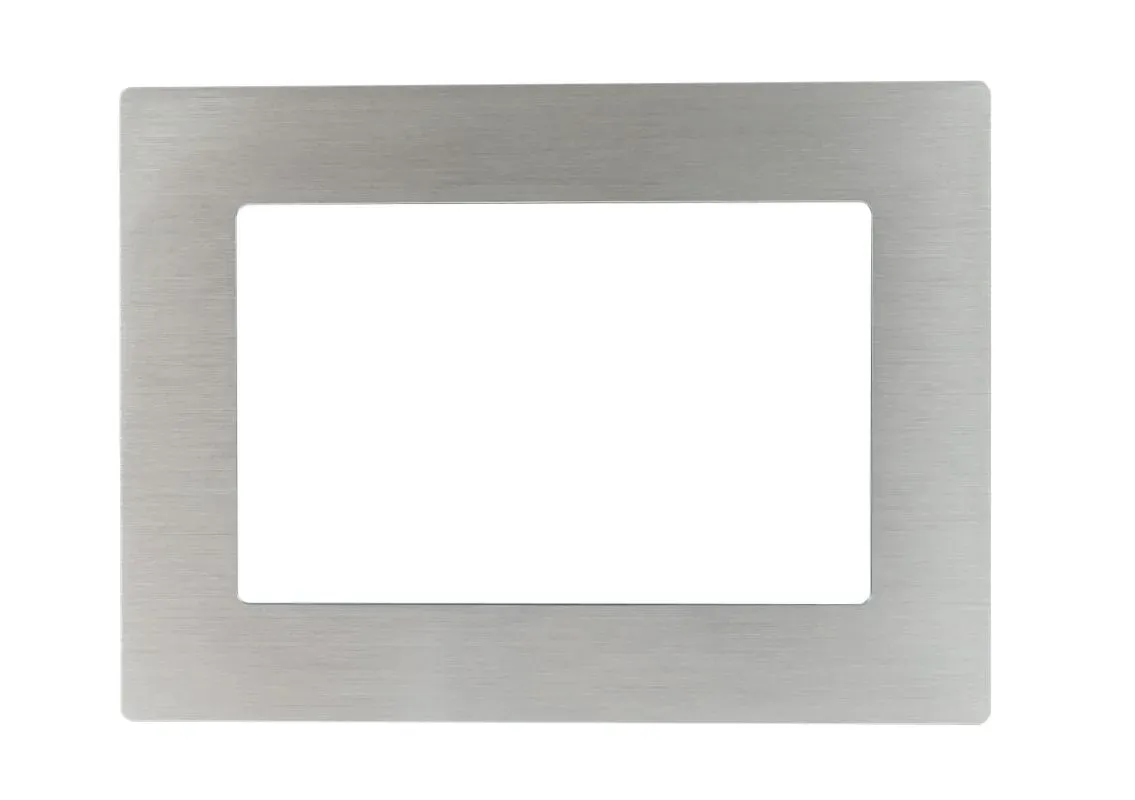 ALLNET Touch Display Tablet 10 Zoll zbh. Blende für Einbaurahmen, silber breit ALLNET Touch Display Tablet 10 Zoll zbh. Blende für Einbaurahmen, silber breit