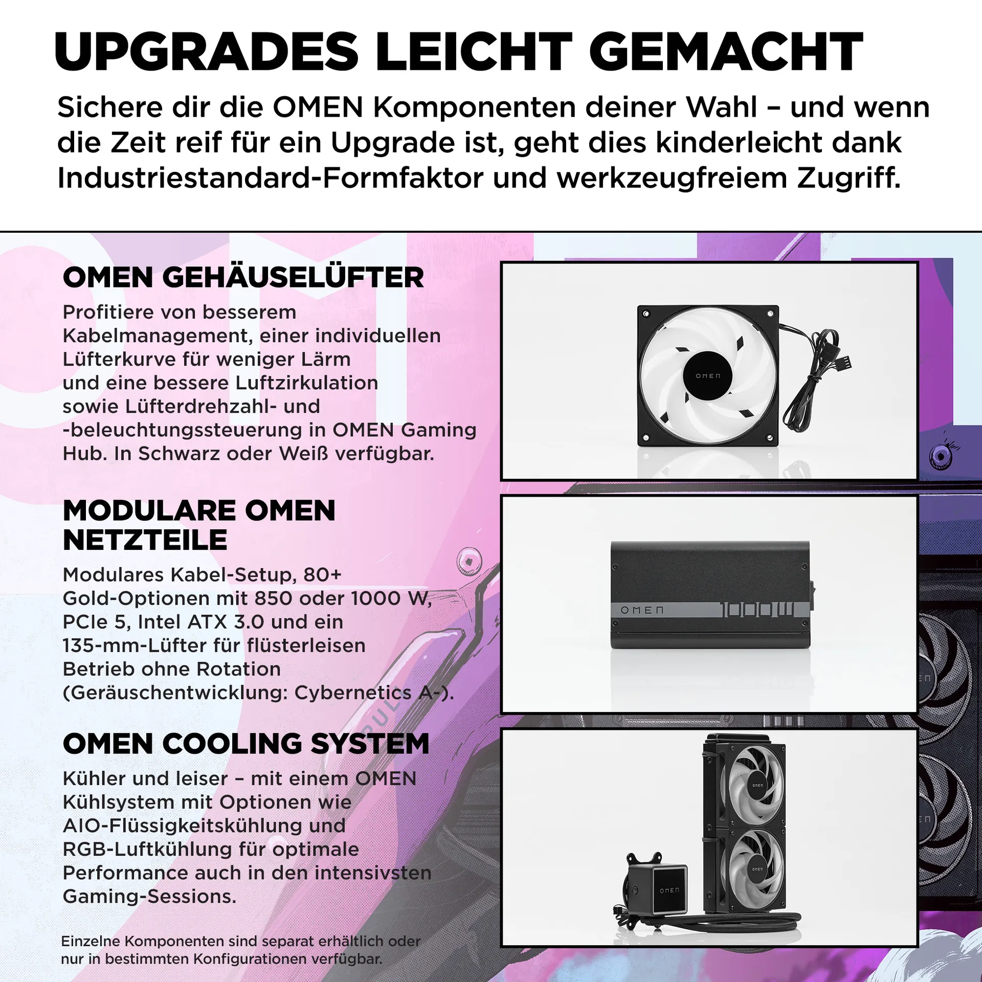 HP OMEN 35L Gaming GT16-0189ng AMD Ryzen™ 7 8700F 32 GB DDR5-SDRAM 1 TB SSD NVIDIA GeForce RTX 5070 FreeDOS Tower PC AI PC Schwarz – Bild 7