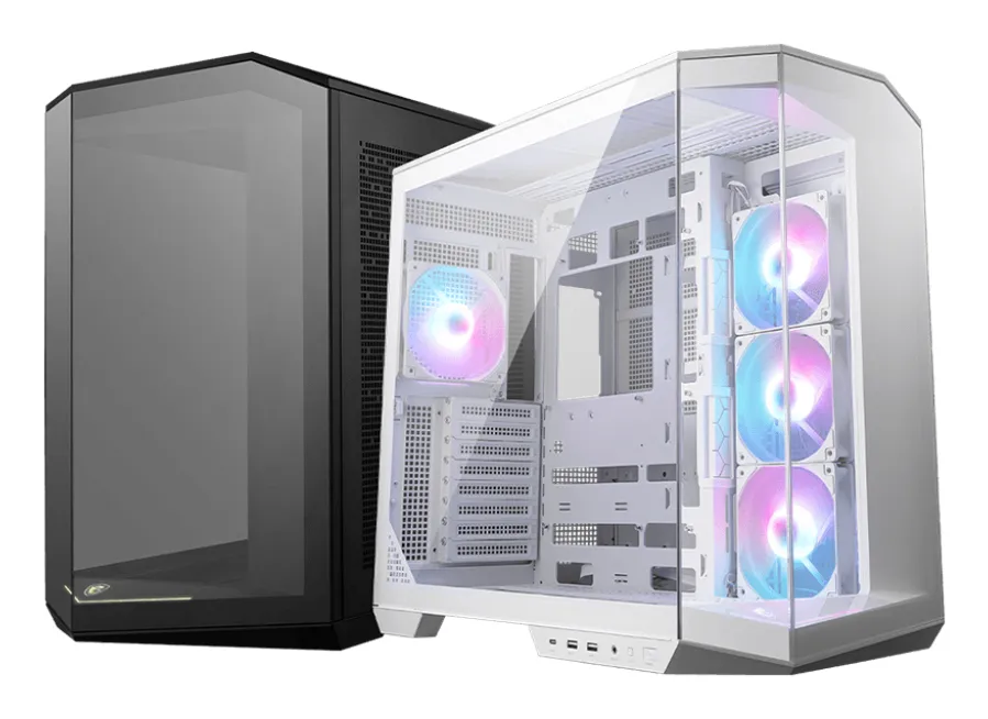 MSI MAG Pano 100R PZ Midi Tower Weiß – Bild 3