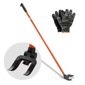 VEVOR Plattenheber, 907 kg Tragkraft, 1270 mm Gesamtlänge, mit Handschuhen & Nagelzieher, schwere Paletten-Buster für Aufhebeln von Bodenbelägen, Rahmen, Dächern, Verkleidungen & Gipskartonplatten VEVOR Plattenheber, 907 kg Tragkraft, 1270 mm Gesamtlänge, mit Handschuhen & Nagelzieher, schwere Paletten-Buster für Aufhebeln von Bodenbelägen, Rahmen, Dächern, Verkleidungen & Gipskartonplatten