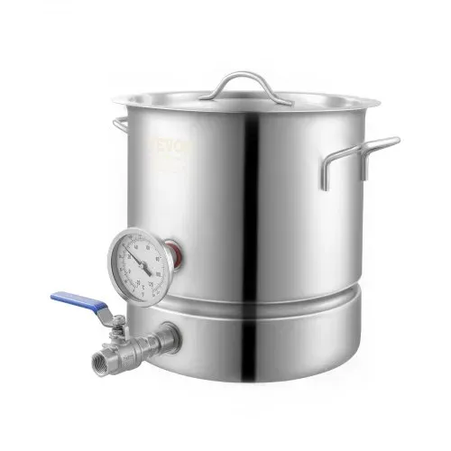 VEVOR Braukessel Bierbrauanlage Heimbrauanlage 18,93 L Brauerei Gärtopf Edelstahl – Bild 8