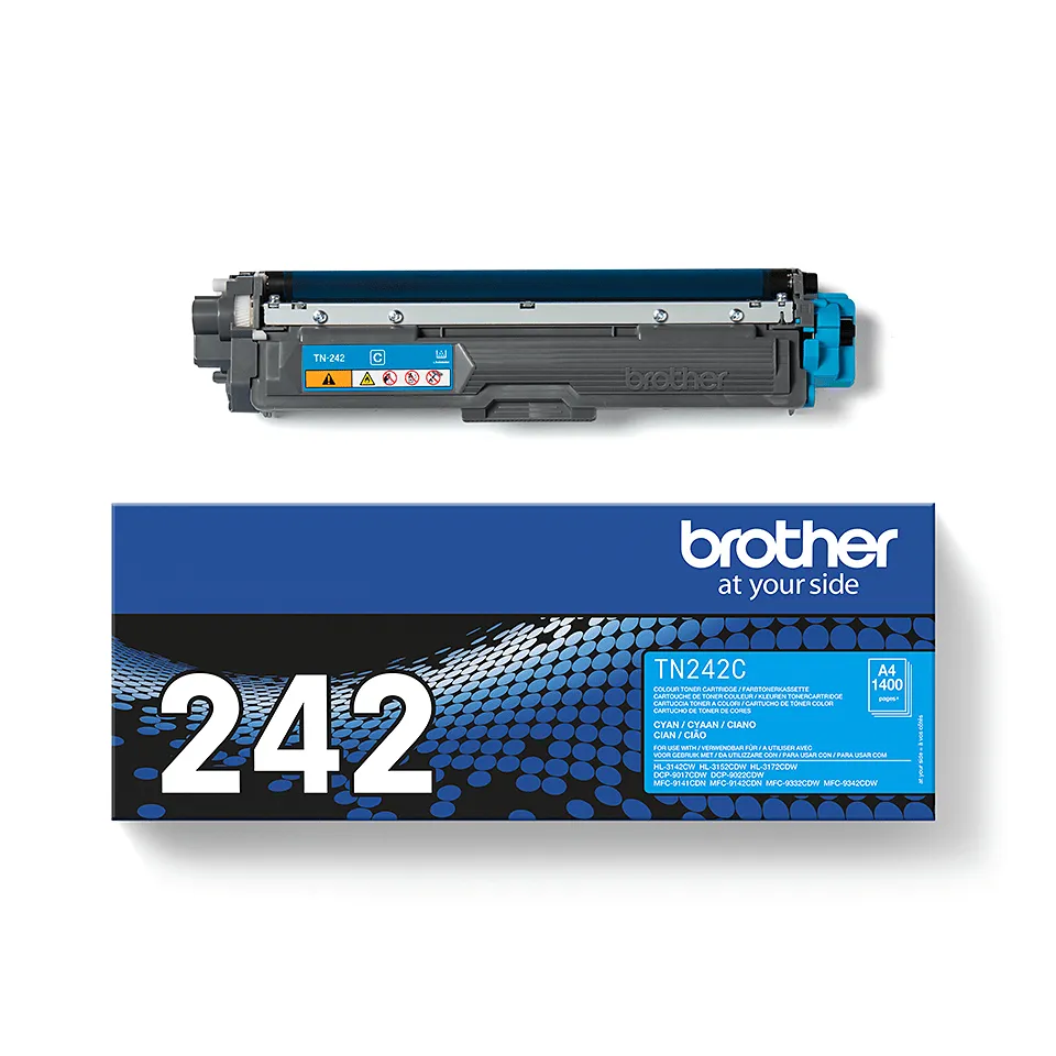 Brother TN-242C Tonerkartusche 1 Stück(e) Original Cyan – Bild 3