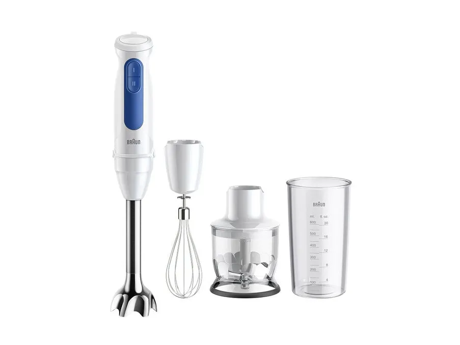 Braun MultiQuick 3 MQ30202M Pürierstab 900 W Weiß Braun MultiQuick 3 MQ30202M Pürierstab 900 W Weiß