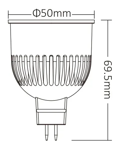 MiBoxer FUT112 LED Retrofit Gx 5,3/MR16 6W (RGB-CCT) 2,4 GHz smooth dim – Bild 3