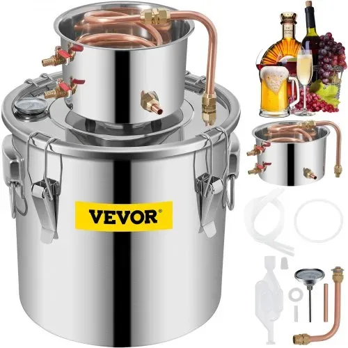 VEVOR Destilliergerät 8 Gal Wasserdestillierer Wasserdispenser Edelstahl Destillateur Wasser Destillertes Wasser Maschine VEVOR Destilliergerät 8 Gal Wasserdestillierer Wasserdispenser Edelstahl Destillateur Wasser Destillertes Wasser Maschine