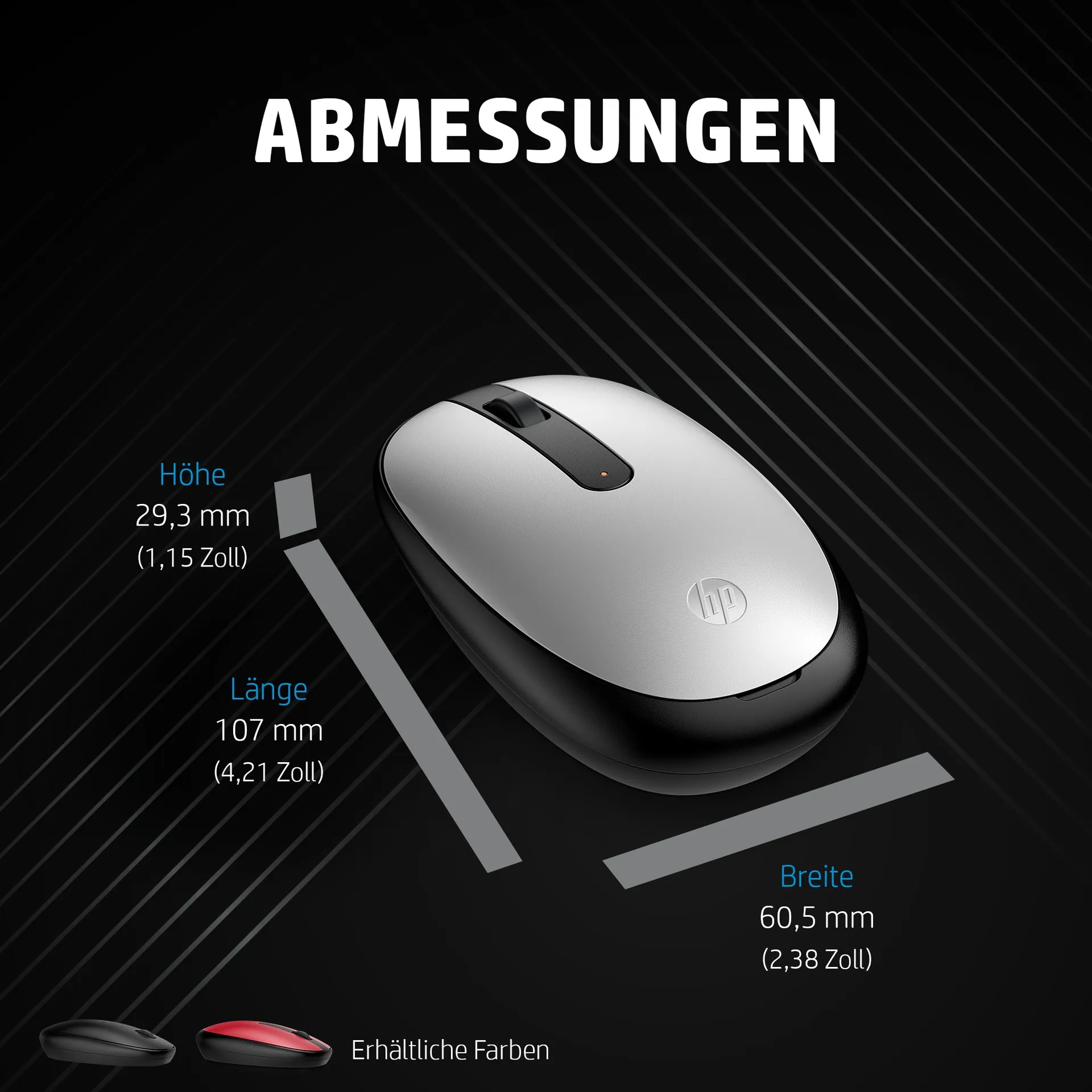 HP 240 Bluetooth-Maus (Lunar White) – Bild 7