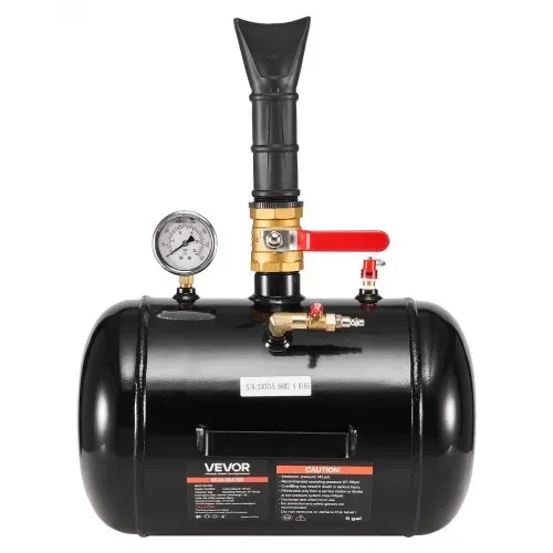VEVOR Luftreifen Perlensitzer Luftreifenperlen Sitzer 18,9 L Reifenwulst Blaster Werkzeug, 0,6–0,8 MPa Betriebsdruck, Luftauslöser-Sitzpumpe für Pickup Truck Jeep Rasentraktor Wohnmobil Schwarz – Bild 10