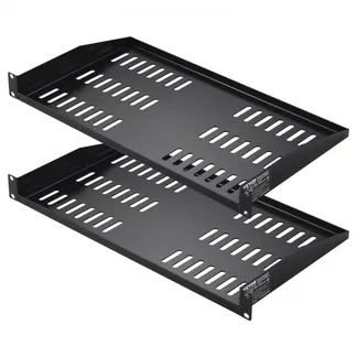 VEVOR 2 STK. 1U Server-Rack-Regal, 10″/254 mm Tiefe, 50 lbs maximale Tragkraft, belüftetes freitragendes oder wandmontiertes Rack-Regal mit Ablage, gute Luftzirkulation für 19″ Netzwerkschrank oder Geräte-Rack VEVOR 2 STK. 1U Server-Rack-Regal, 10″/254 mm Tiefe, 50 lbs maximale Tragkraft, belüftetes freitragendes oder wandmontiertes Rack-Regal mit Ablage, gute Luftzirkulation für 19″ Netzwerkschrank oder Geräte-Rack