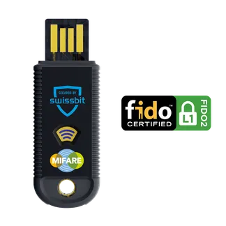 Swissbit iShield Key 1.1 FIDO2 USB-A + Mifare in Einzelverpackung Swissbit iShield Key 1.1 FIDO2 USB-A + Mifare in Einzelverpackung