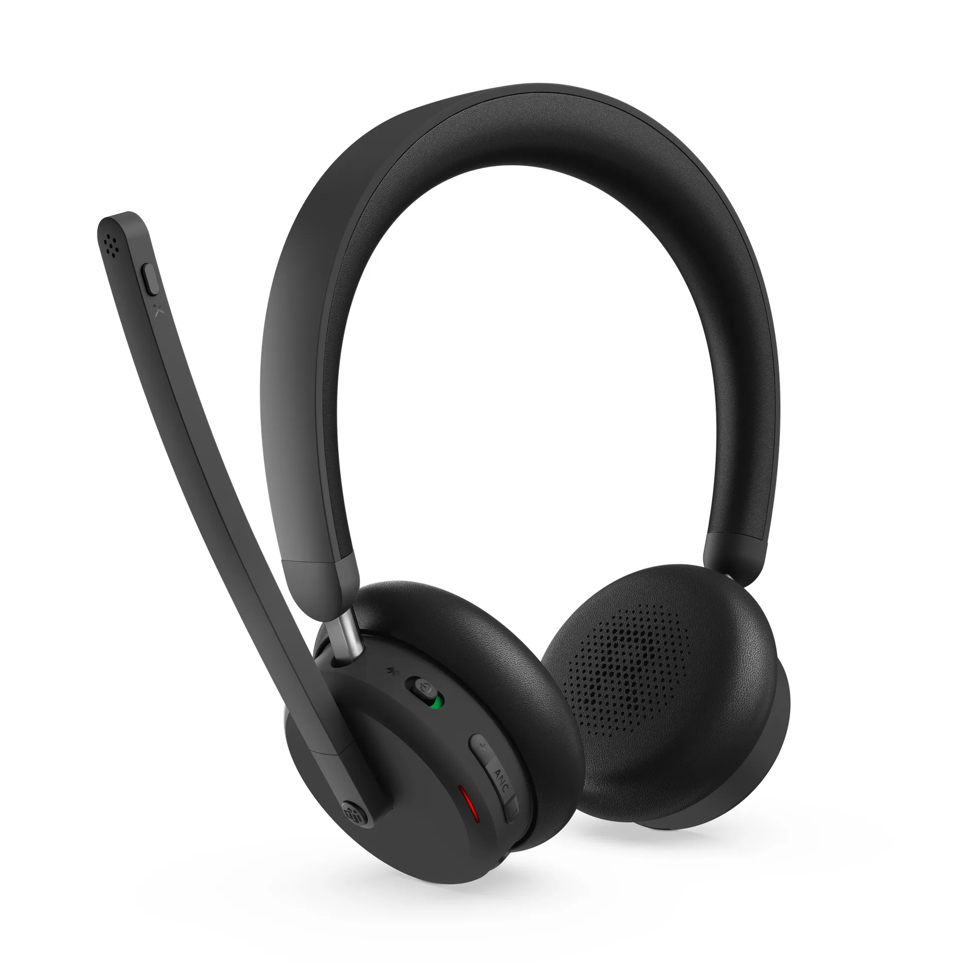 Lenovo 6550 Kopfhörer Kabellos Kopfband Büro/Callcenter USB Typ-C Bluetooth Schwarz – Bild 2