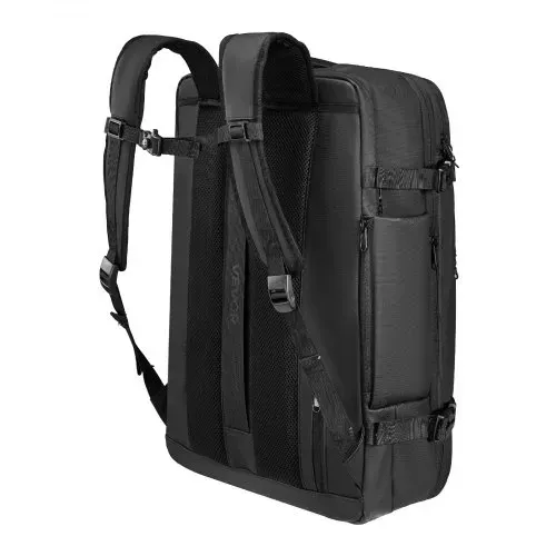 VEVOR Vakuum-Reiserucksack, 80 L, erweiterbarer Vakuum-Kompressions-Reiserucksack mit Pumpe, mit TSA-zugelassenem Schloss, USB-Ladeanschluss, wasserabweisendes Handgepäck, für Business, Schwarz – Bild 8