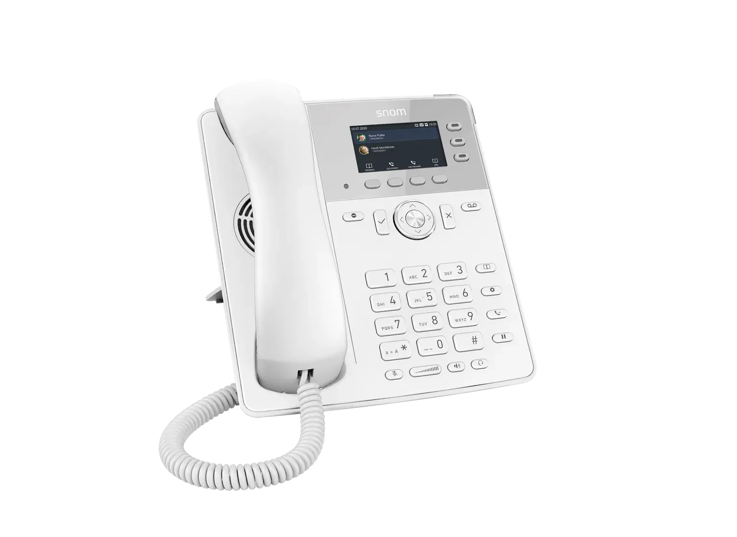 SNOM D717 VOIP Telefon (SIP), Gigabit Weiß – Bild 2