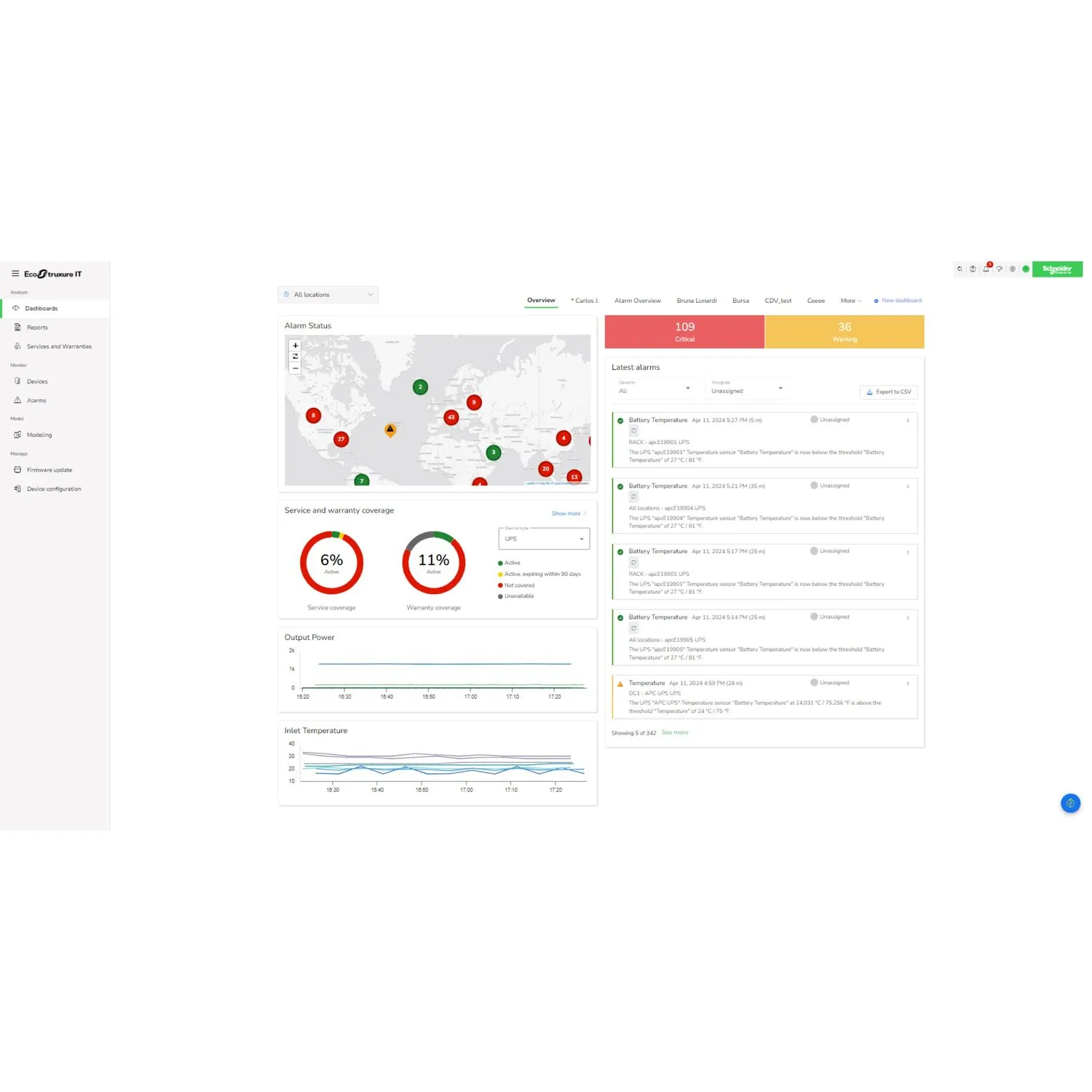 APC Subscription, Ecostruxure IT Expert, 3 Jahre, Digital, Fernüberwachung und -verwaltung von Rechenzentren – Bild 5