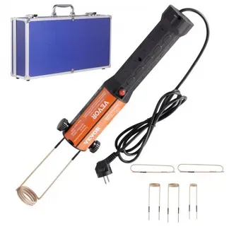 VEVOR magnetisches Induktionsheizgerät-Set, 1 kW Induktionsheizgerät, Bolzen-Induktionsheizgerät mit 10 Induktionsspulen, Induktionsheizer-Bolzenentferner zum Entfernen von Bolzen und Muttern VEVOR magnetisches Induktionsheizgerät-Set, 1 kW Induktionsheizgerät, Bolzen-Induktionsheizgerät mit 10 Induktionsspulen, Induktionsheizer-Bolzenentferner zum Entfernen von Bolzen und Muttern