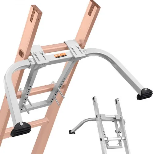 VEVOR Leiterstabilisator 150 kg, Stahlleiter-Dachhaken, Leiterstabilisator mit Flügelspannweite/Wandverlängerungszubehör, Wandleiter-Abstandshalter, stabile Leiterabstandshalterarme für Dachrinnen VEVOR Leiterstabilisator 150 kg, Stahlleiter-Dachhaken, Leiterstabilisator mit Flügelspannweite/Wandverlängerungszubehör, Wandleiter-Abstandshalter, stabile Leiterabstandshalterarme für Dachrinnen
