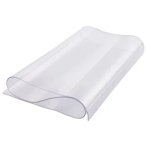 VEVOR Kunststoff-Tischdecke, 16 x 32 Zoll, 1,5 mm dick, transparenter Tischschutz, rechteckige PVC-Schreibtischunterlage, wasserdichte und leicht zu reinigende Schreibtischunterlage, Tischdecke, für Büro, Kommode, Esszimmertisch, Nachttisch – Bild 10