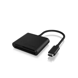 ICY BOX IB-CR301-C3 Externer Multi Card Reader (CF, SD, microSD) mit USB 3.2 Gen 1 Type-C® Hostanschluss ICY BOX IB-CR301-C3 Externer Multi Card Reader (CF, SD, microSD) mit USB 3.2 Gen 1 Type-C® Hostanschluss