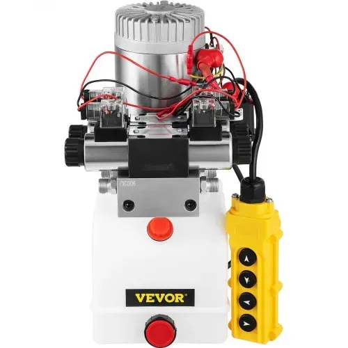 VEVOR 12V Hydraulische Pumpe mit Doppelwirkend Doppelmagnet, 4.5L Hydraulikaggregat, Kipperpumpe ZZ004234 Elektrische Hydraulikpumpe – Bild 10
