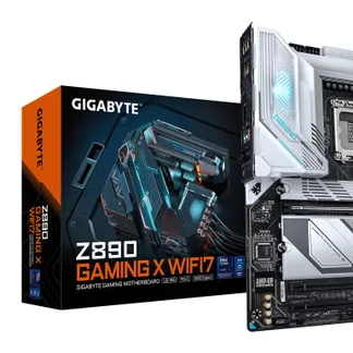 GIGABYTE Z890 GAMING X WIFI7 Mainboard – Unterstützt Intel Core Ultra (Serie 2) CPUs, 16+1+2 Phasen VRM, bis zu 8800MHz DDR5 (OC), 1xPCIe 5.0 + 3xPCIe 4.0, Wi-Fi 7, 2.5GbE LAN, USB 4 GIGABYTE Z890 GAMING X WIFI7 Mainboard – Unterstützt Intel Core Ultra (Serie 2) CPUs, 16+1+2 Phasen VRM, bis zu 8800MHz DDR5 (OC), 1xPCIe 5.0 + 3xPCIe 4.0, Wi-Fi 7, 2.5GbE LAN, USB 4