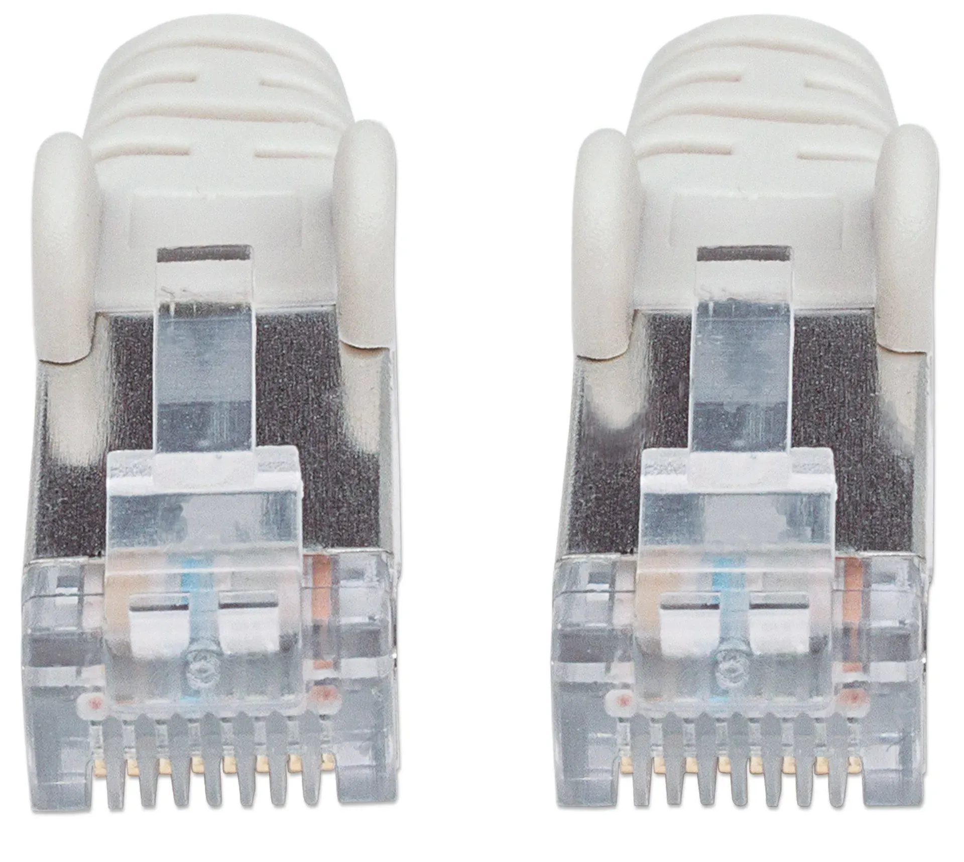 Intellinet Premium Netzwerkkabel, Cat6a, S/FTP, 100% Kupfer, Cat6a-zertifiziert, LS0H, RJ45-Stecker/RJ45-Stecker, 0,5 m, grau – Bild 3