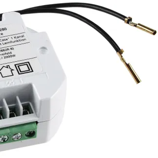 Funk-Empfänger WS für „Pilota Casa“ max. 2300W, ERGÄNZT einen Schalter Funk-Empfänger WS für „Pilota Casa“ max. 2300W, ERGÄNZT einen Schalter