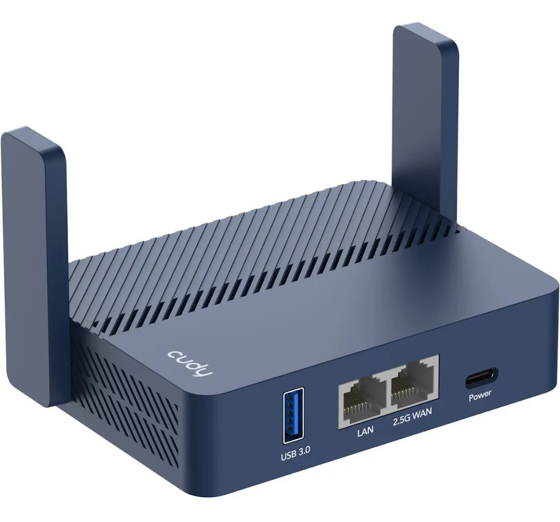 Cudy AX3000 2.5G Wi-Fi 6 Router with USB, TR3000 Cudy AX3000 2.5G Wi-Fi 6 Router with USB, TR3000