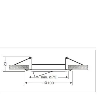 Synergy 21 LED Retrofit GU10 / GX5, 3 Deckeneinbausatz D04-weiß Synergy 21 LED Retrofit GU10 / GX5, 3 Deckeneinbausatz D04-weiß