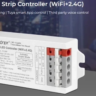MiBoxer E2-WR LED Controller 2in1 Single colour/CCT(dual white) WLAN+2,4G MiBoxer E2-WR LED Controller 2in1 Single colour/CCT(dual white) WLAN+2,4G