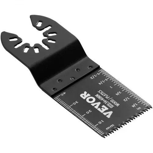 VEVOR 50x Sägeblatt Multifunktionswerkzeug 9x3,4cm Oszillierwerkzeug Hochkohlenstoffstahl (HCS) Schnellwechselschnittstelle kompatibel mit 95 % der auf dem Markt erhältlichen oszillierenden Werkzeuge – Bild 8