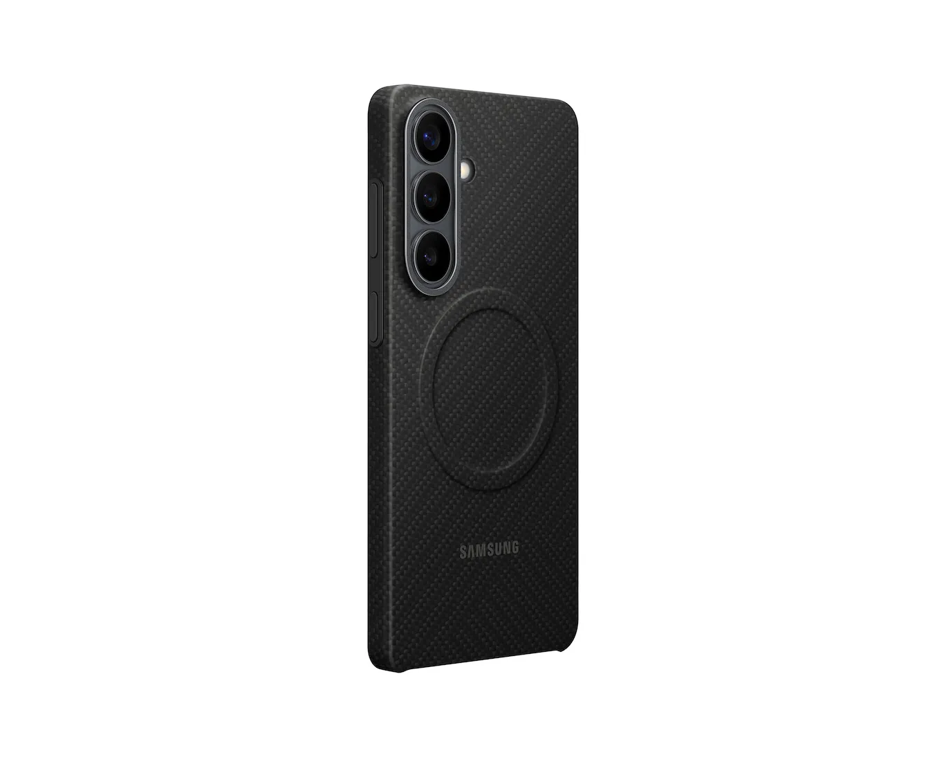 Samsung M2 Carbon Magnet Black Handy-Schutzhülle 17 cm (6.7") Cover Schwarz – Bild 3