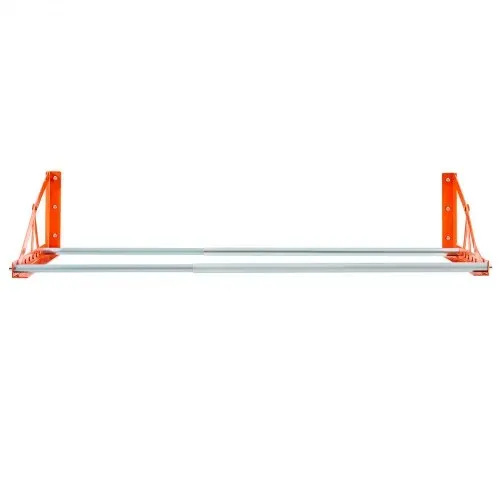VEVOR Reifenregal Reifenständer Garagenregal zur Wandmontage 787-1440 mm verstellbar, Q235 Hochleistungs-Reifenlagerregal aus Stahl für Standardreifen (R355,6 bis R508 mm), max. Tragkraft 181 kg – Bild 8