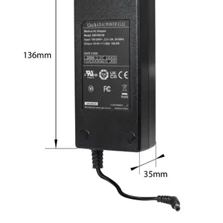 ALLNET Ersatznetzteil 54V/1,85A Medical 5,5mm x 2,1mm ALLNET Ersatznetzteil 54V/1,85A Medical 5,5mm x 2,1mm