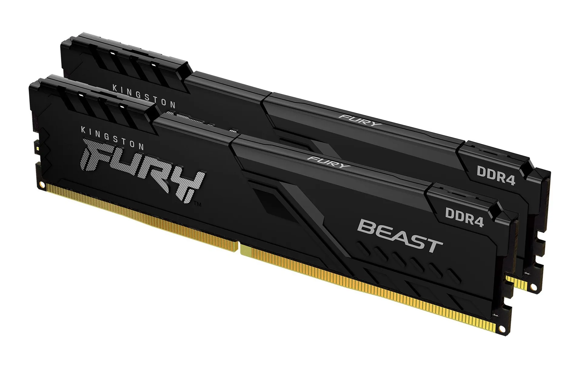 Kingston Technology FURY Beast 64GB 3600MT/s DDR4 CL18 DIMM (2er-Kit) Black Kingston Technology FURY Beast 64GB 3600MT/s DDR4 CL18 DIMM (2er-Kit) Black