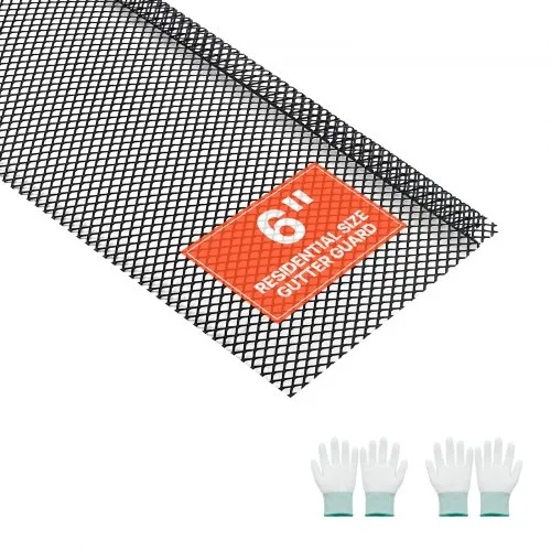 VEVOR 40 Stk. Dachrinnenschutz 152,4mm, Laubnetz aus Pulverbeschichtetem Stahl, Dachrinnenlaubschutz Zuschneidbar mit 36,58m Gesamtlänge, Laubschutzgitter mit 6mm Löchern für Häuser Carports, Schwarz VEVOR 40 Stk. Dachrinnenschutz 152,4mm, Laubnetz aus Pulverbeschichtetem Stahl, Dachrinnenlaubschutz Zuschneidbar mit 36,58m Gesamtlänge, Laubschutzgitter mit 6mm Löchern für Häuser Carports, Schwarz
