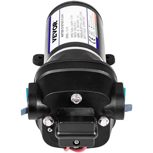 VEVOR Wasserpumpe Hochdruckmembran 12 V, Hochdruck Wasserpumpe 17 L / min, Selbstansaugende Membranpumpe 2m, 3-Kammer-Membran, Membranpumpe mit Wärmeschutz, für Kfz-Schifffahrt, Wohnmobile – Bild 9