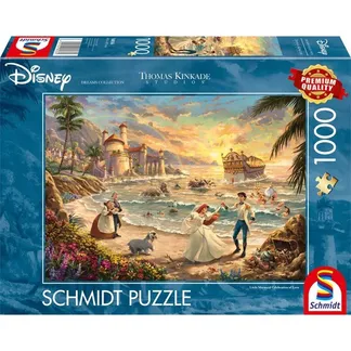 Thomas Kinkade Studios: Disney Dreams Collection – The Little Mermaid Celebration of Love, Puzzle Thomas Kinkade Studios: Disney Dreams Collection – The Little Mermaid Celebration of Love, Puzzle