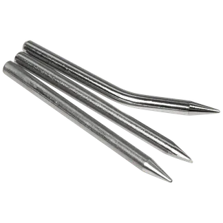 Lötspitzen-Set McPower, 3 Stück: Winkel/Spitze/Flach Lötspitzen-Set McPower, 3 Stück: Winkel/Spitze/Flach