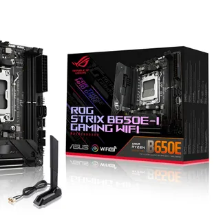 ASUS ROG STRIX B650E-I GAMING WIFI AMD B650 Sockel AM5 mini ITX ASUS ROG STRIX B650E-I GAMING WIFI AMD B650 Sockel AM5 mini ITX
