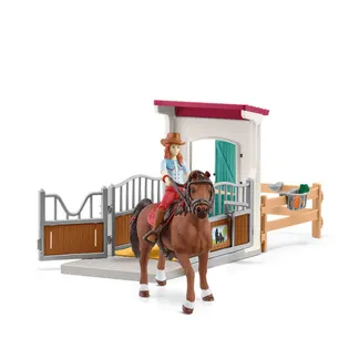 schleich HORSE CLUB Pferdebox mit Hannah & Cayenne – 42710 schleich HORSE CLUB Pferdebox mit Hannah & Cayenne – 42710