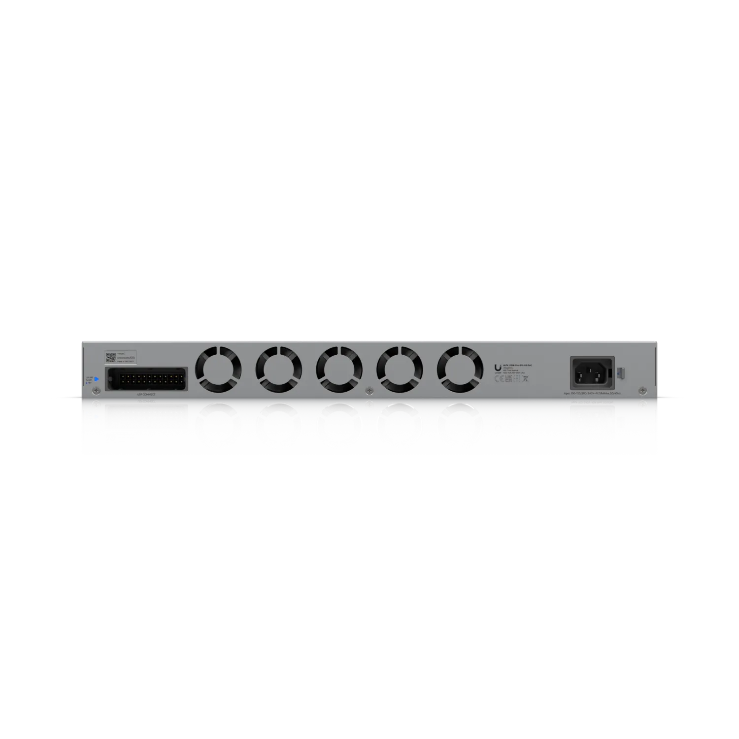 Ubiquiti Switch full managed Layer3 52 Port • 16x 2,5 GbE • 32x 10 GbE • PoE Budget 1080W • 48x PoE+++ • 4x SFP28 • 19" • UniFi • USW-Pro-XG-48-PoE – Bild 4