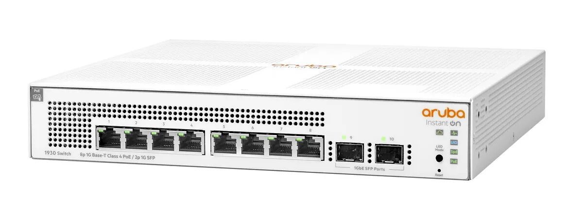 HP Switch 1000Mbit, 8xTP, 1930-8G-Class4-POE-2SFP-124W HP Switch 1000Mbit, 8xTP, 1930-8G-Class4-POE-2SFP-124W