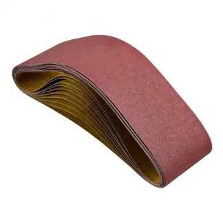 VEVOR Schleifbänder, 152 x 1219 mm Schleifpapier Bandschleifer 10 Stück 80er-Körnung, Gewebe-Schleifband aus Aluminiumoxid für Holzbearbeitung, Stahl, Aluminium, Nichteisenmetalle VEVOR Schleifbänder, 152 x 1219 mm Schleifpapier Bandschleifer 10 Stück 80er-Körnung, Gewebe-Schleifband aus Aluminiumoxid für Holzbearbeitung, Stahl, Aluminium, Nichteisenmetalle