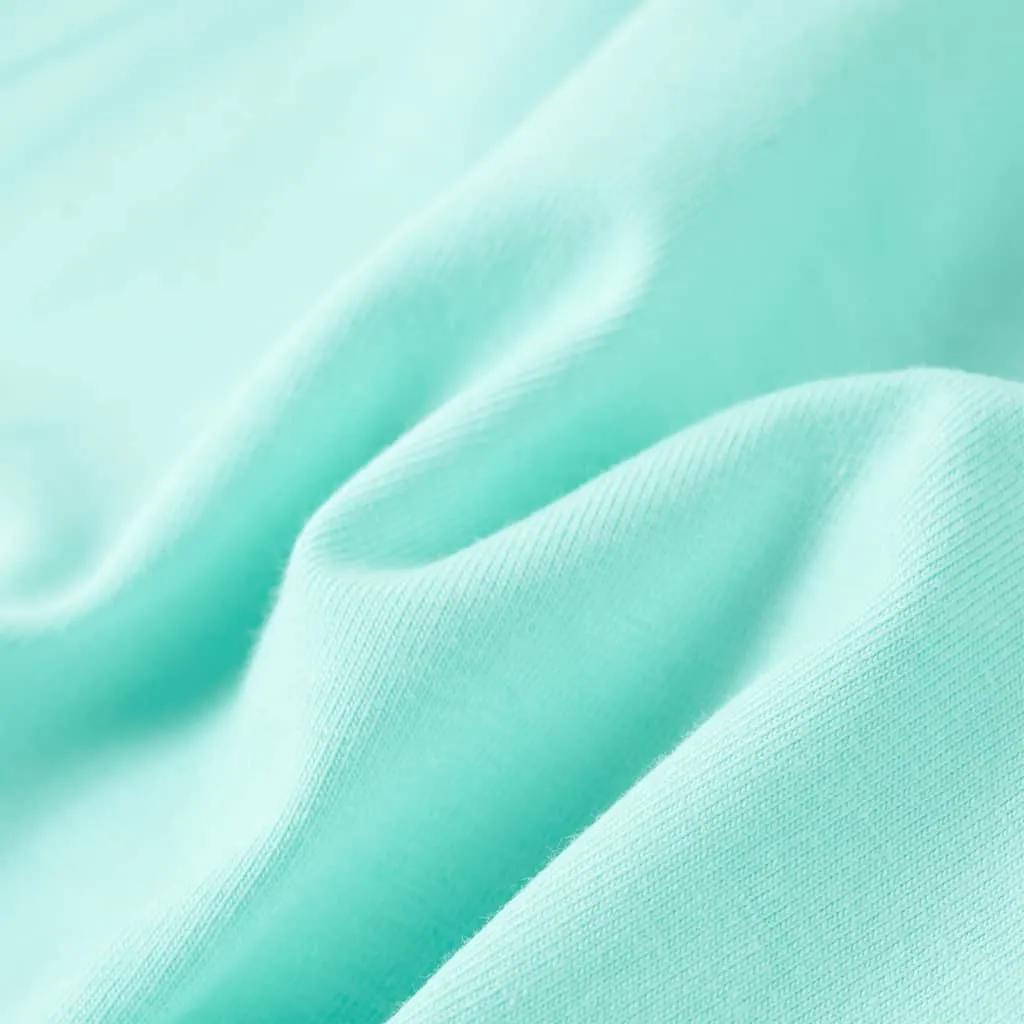 vidaXL Kinder-T-Shirt Hellblau 104 – Bild 7