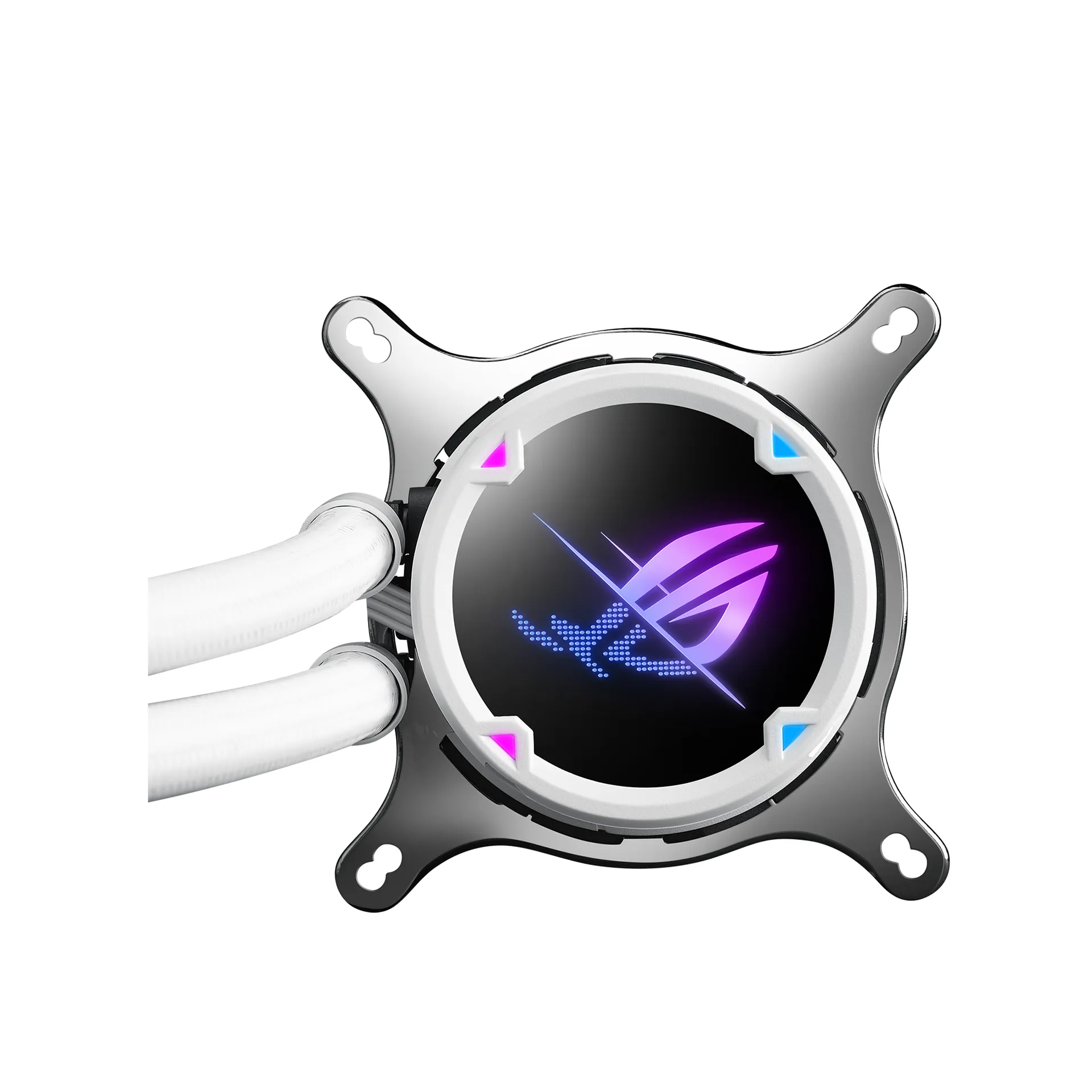 ASUS ROG STRIX LC II 240 ARGB White Edition Prozessor All-in-One-Flüssigkeitskühler 12 cm Weiß 1 Stück(e) – Bild 2