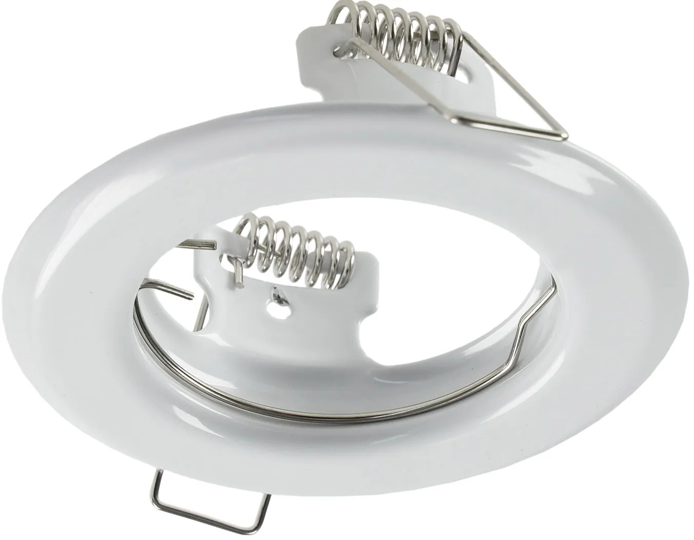 Decken-Einbaustrahler „SR80“ weiß starr, Ø80mm, für 50mm Lampen Decken-Einbaustrahler „SR80“ weiß starr, Ø80mm, für 50mm Lampen